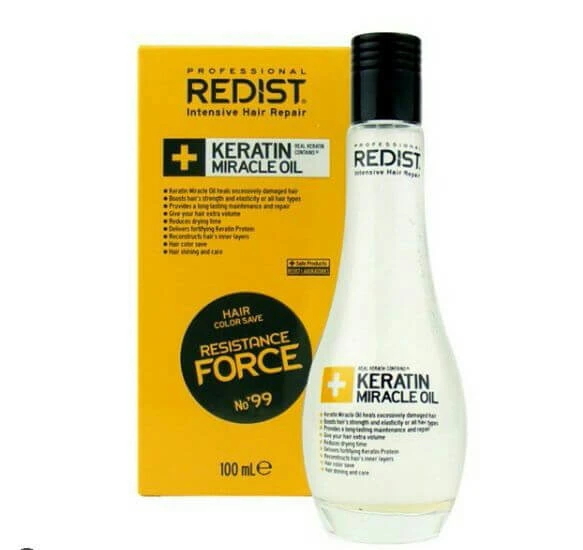 روغن کراتین ردیست redist keratin miracle oil حجم 100 میل
