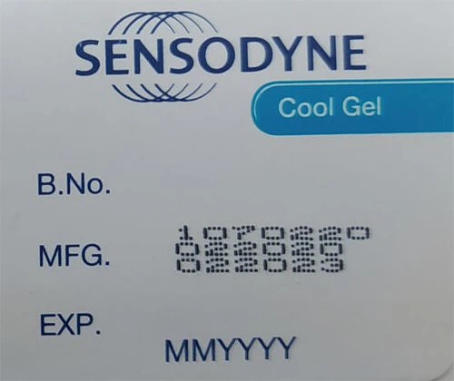 خمیر دندان کول ژل سنسوداین SENSODYNE Cool Gel حجم 100 میلی