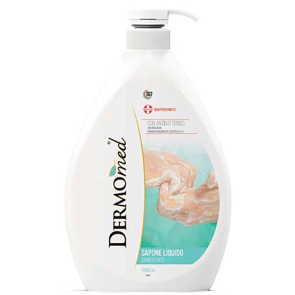 مایع دستشویی آنتی باکتریال درمومد مدل SAPONE LIQUIDO حجم 1 لیتری
