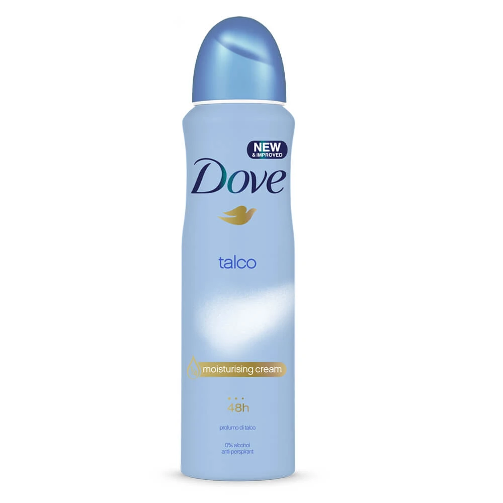 اسپری دئودورانت داو Dove مدل Talco حجم 150 میلی