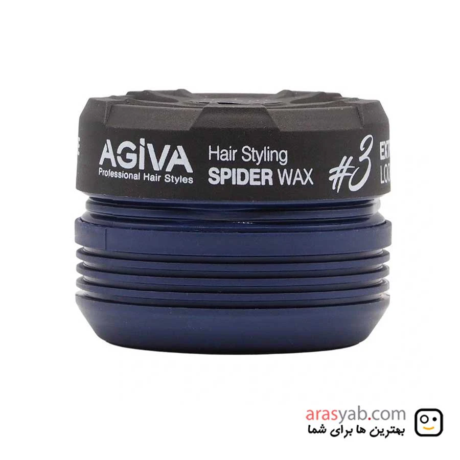 واکس مو اسپایدر آگیوا Agiva 03 مدل Extreme Look حجم 175 میل