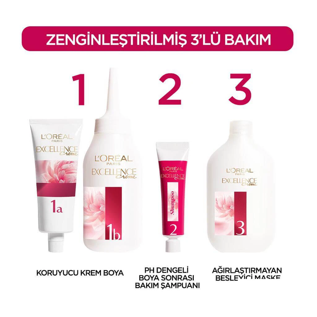 رنگ ‌موی شماره 7.31 لورال loreal رنگ عسلی سری Excellence