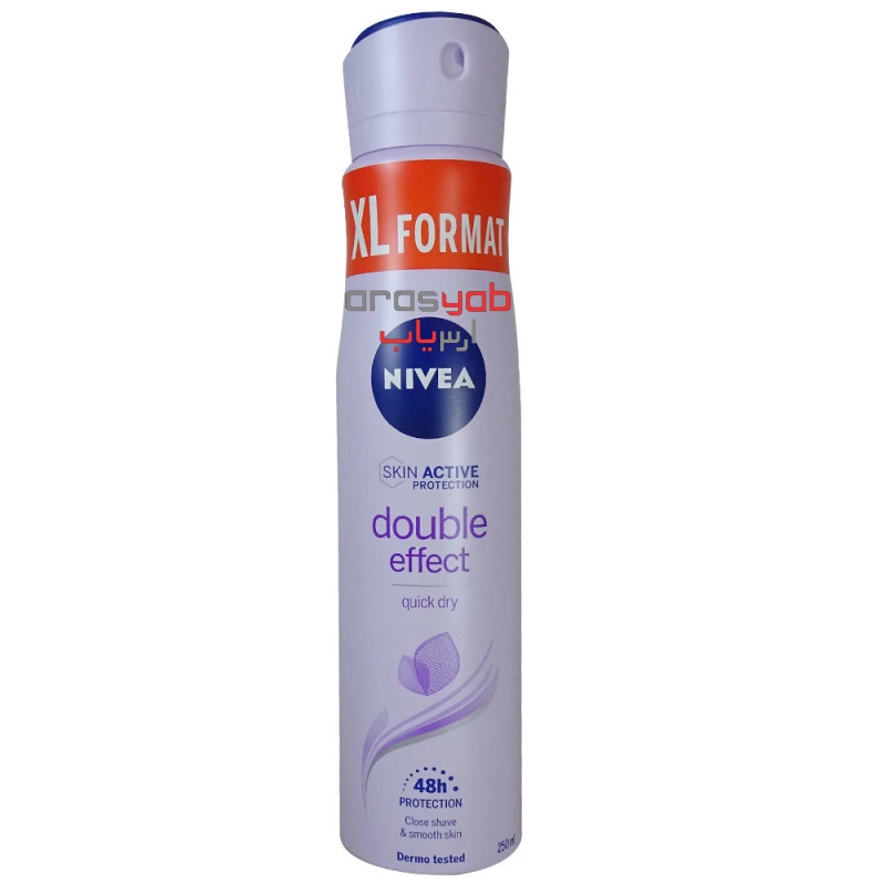 اسپری دبل افکت زنانه نیوا Nivea مدل Double Effect حجم 250 میلی