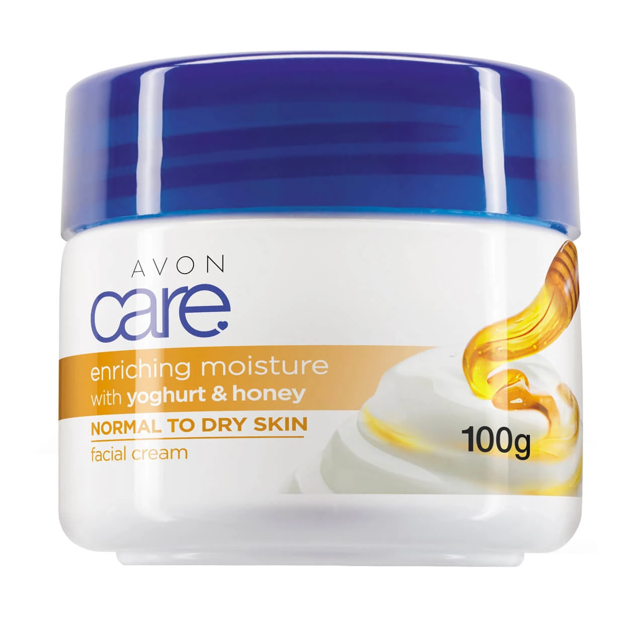 کرم صورت آوون Avon ماست و عسل برای پوست نرمال تا خشک حجم 100 میلی