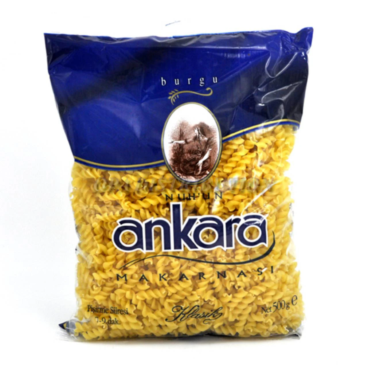ماکارونی پیچی آنکارا Ankara ترکیه ای حجم 500 گرمی