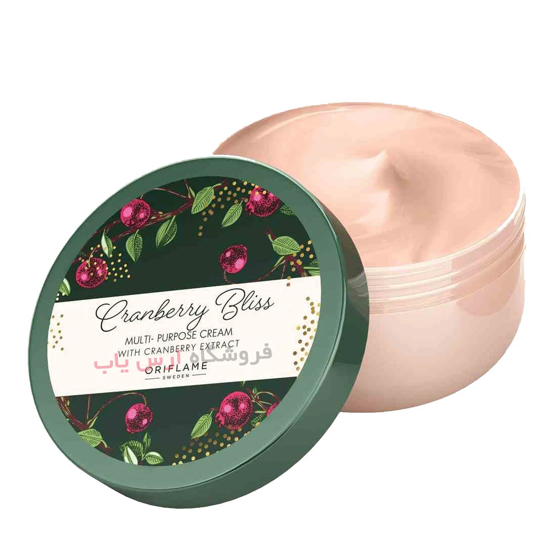کرم مرطوب کننده ویتامینه چند منظوره اوریفلیم مدل Cranberry Bliss حجم 150 میلی