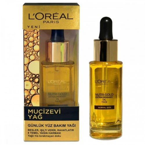 سرم صورت روزانه لورال Loreal حاوی روغن های تغذیه کننده حجم 30 میلی