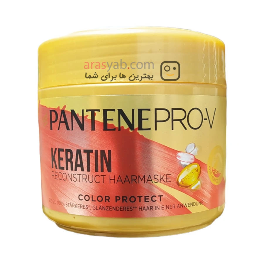 ماسک موی کراتین پنتن Pro-v برای موهای رنگ شده حجم 300 میل