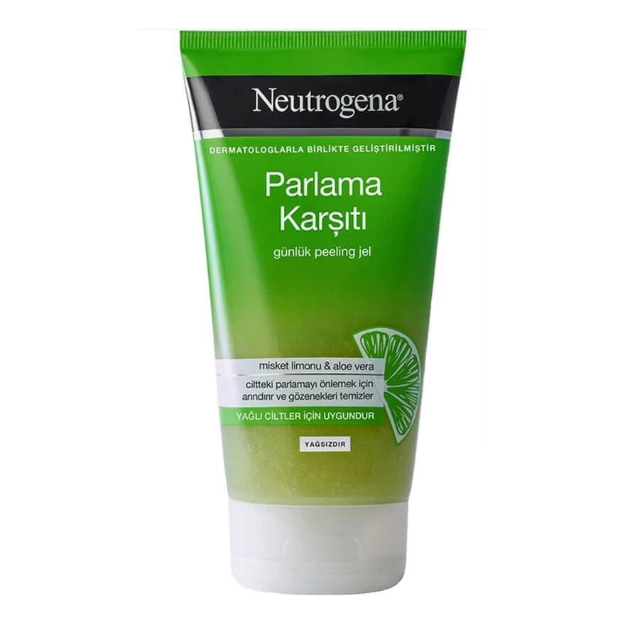 ژل لایه بردار مات کننده لیمو و آلوئه ورا نیتروژینا مدل Parlama Karşıtı حجم 150میلی