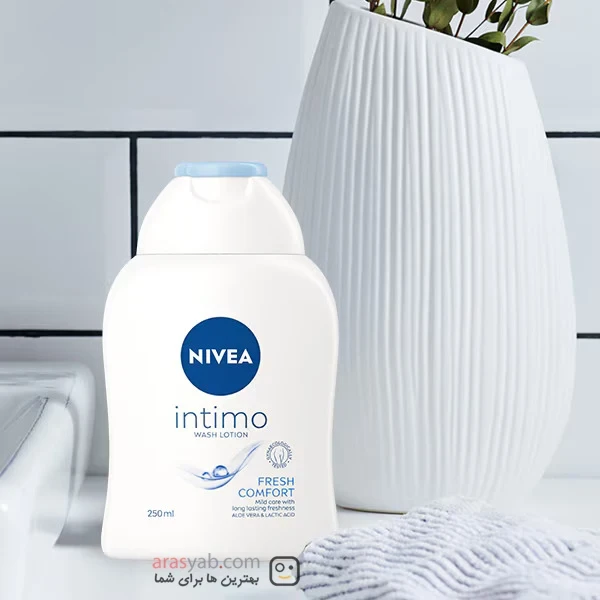 ژل شستشوی بانوان نیوا سری Intimo مدل Fresh Comfort حجم 250 میل