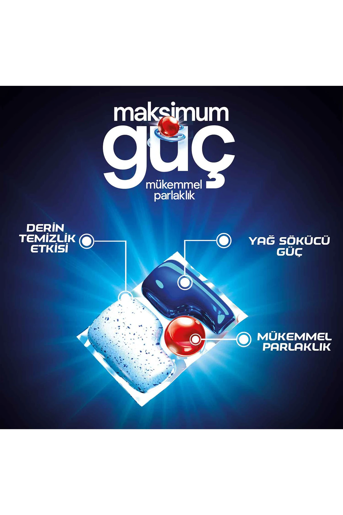 قرص ظرفشویی کوانتوم مکس فینیش Finish Quantum Max بسته 65 عددی