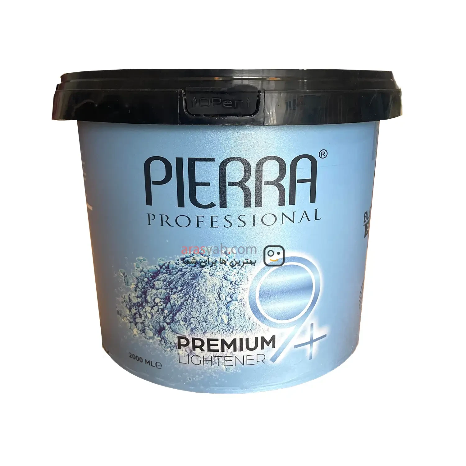 پودر دکلره آبی پیرا Pierra پایه 9+ حجم 2 کیلویی