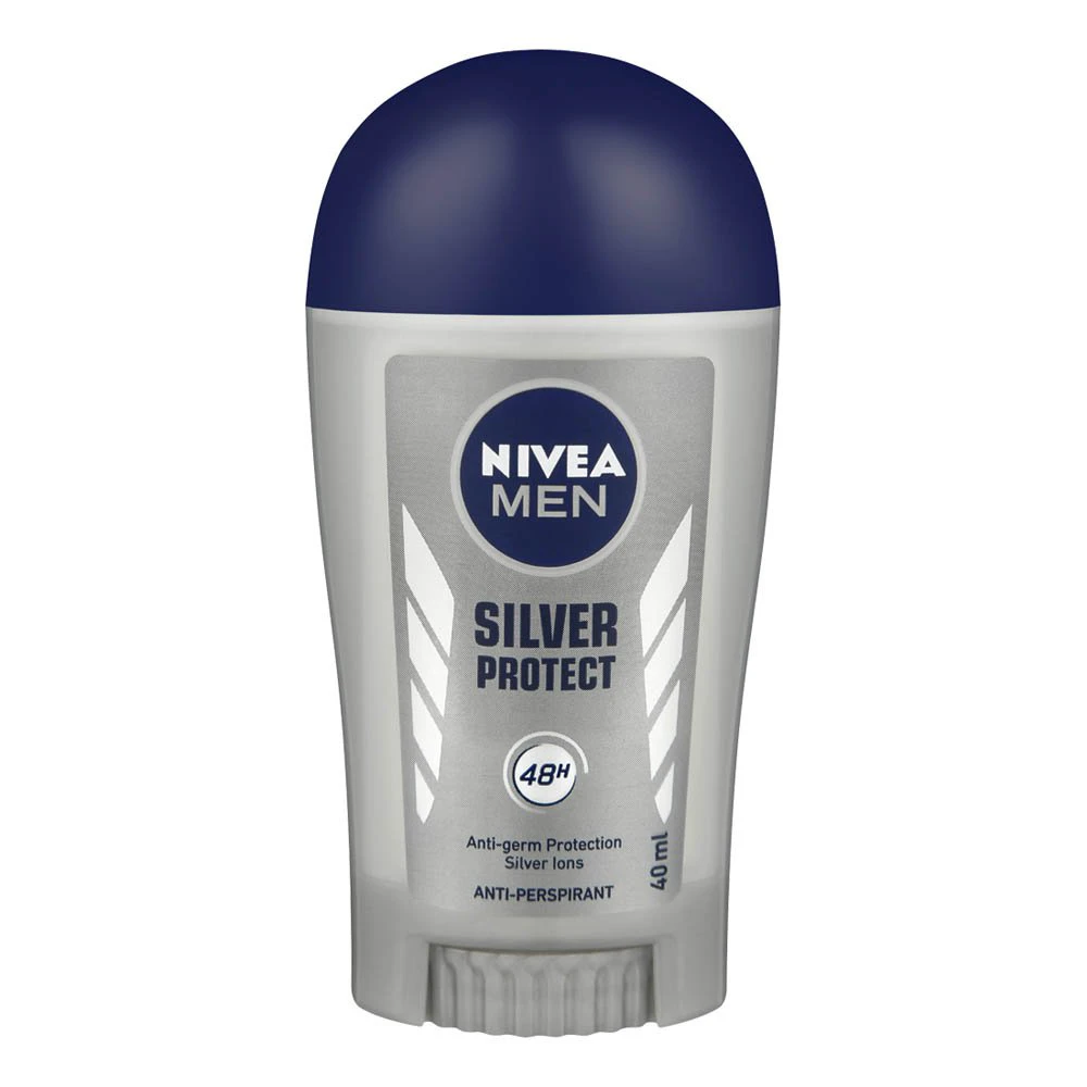 مام صابونی مردانه نیوا NIVEA MEN مدل Sılver Protect حجم 40 میلی