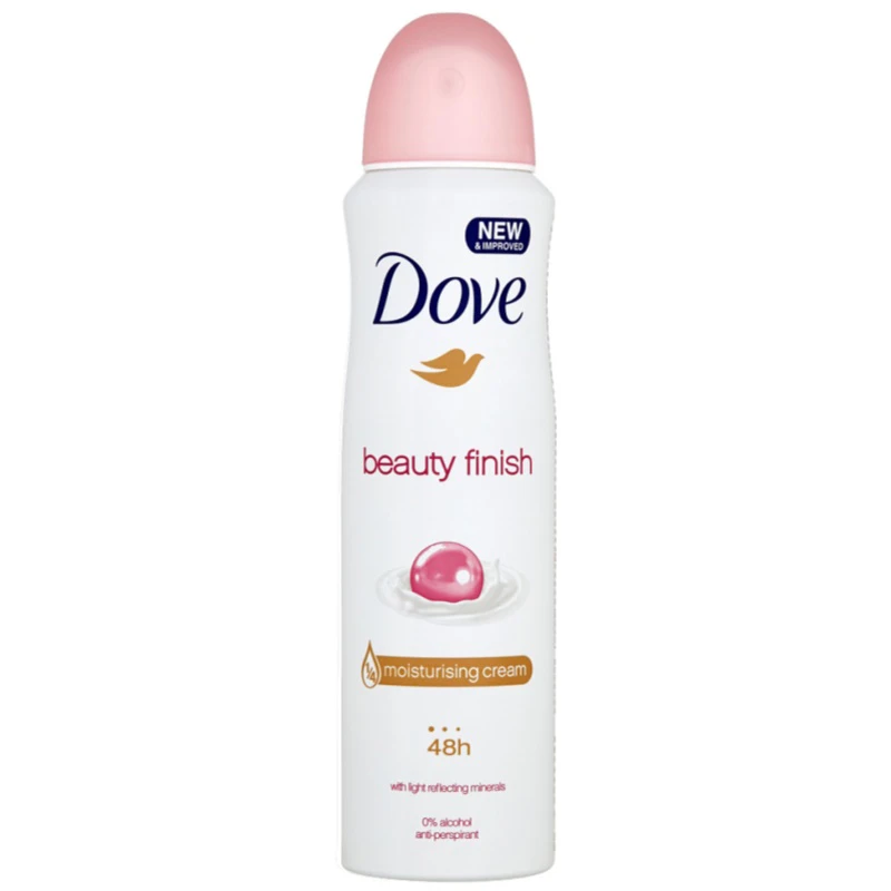 اسپری زیر بغل زنانه داو Beauty finish حجم 150 میلی