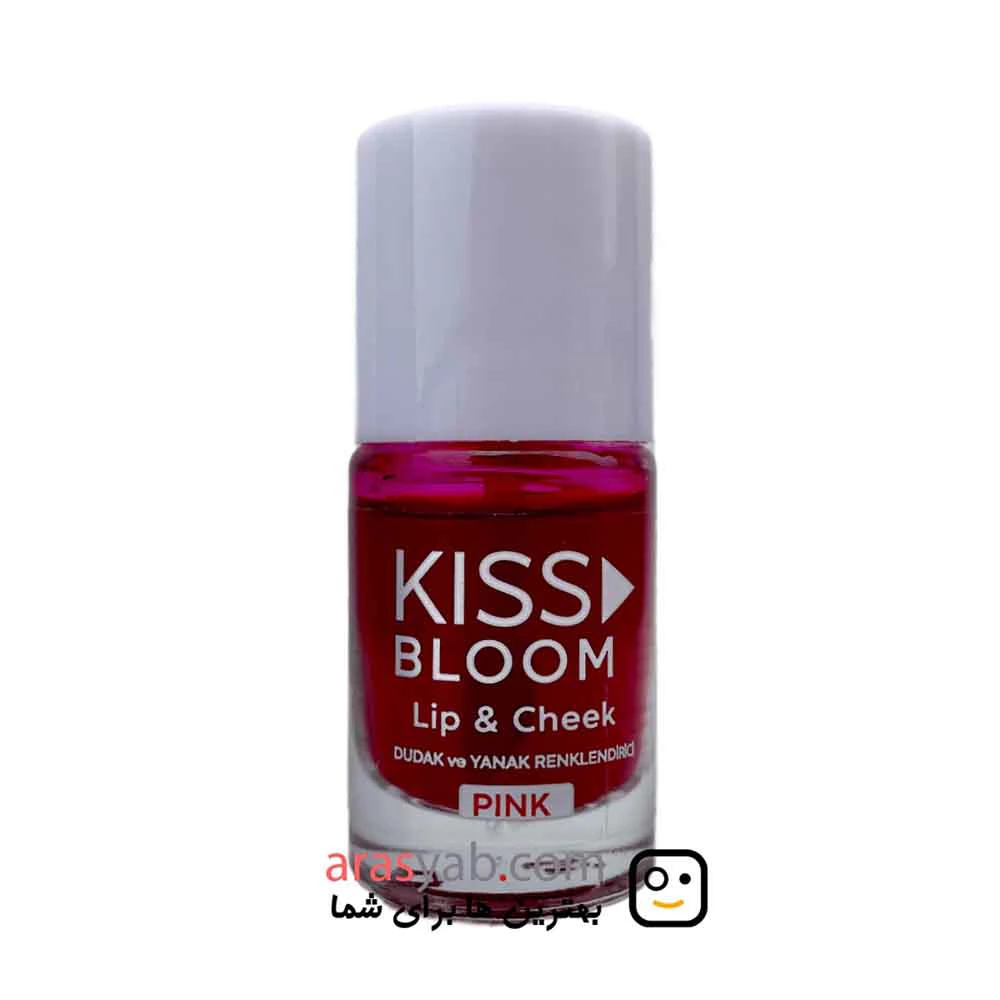 تینت لب KISS BLOOM رنگ صورتی با جلوه ای طبیعی و زیبا حجم 11 میل