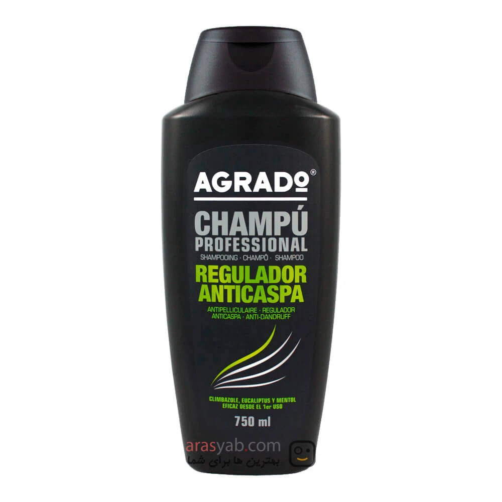 شامپو ضد شوره آگرادو Agrado مدل anti dandruff حجم 750 میل