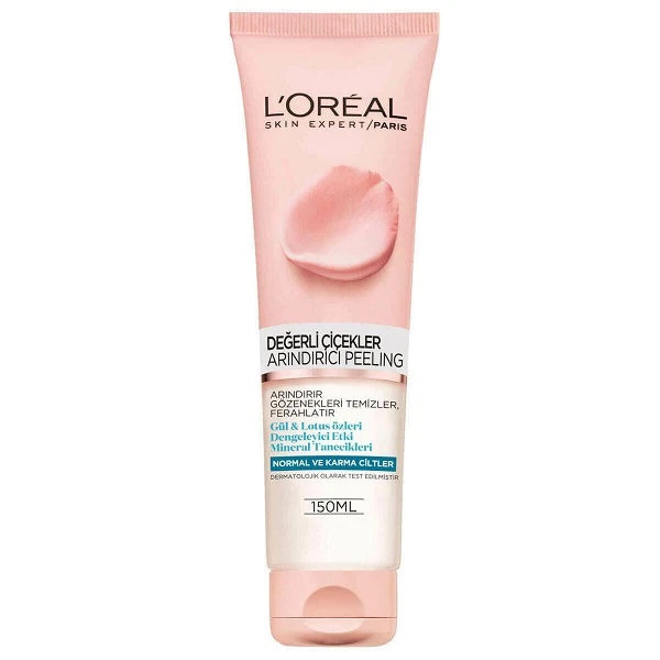 ژل لایه بردار لورال Loreal مدل Arindirici Peeling تمیز کننده پوست صورت حجم 150 میلی