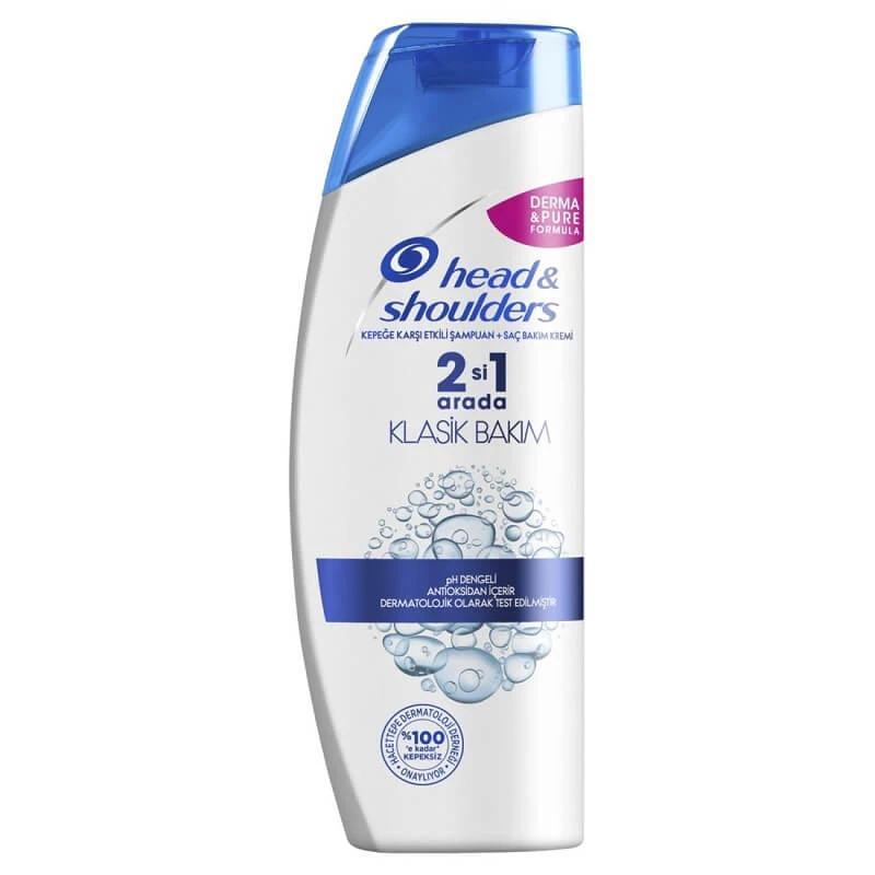 شامپو ضد شوره سر هد اند شولدرز مدل Classic care 2-in-1 حجم 400 میلی