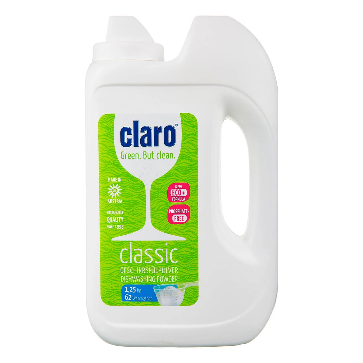 پودر ماشین ظرفشویی کلاسیک کلارو Claro وزن 1.25 کیلوگرم