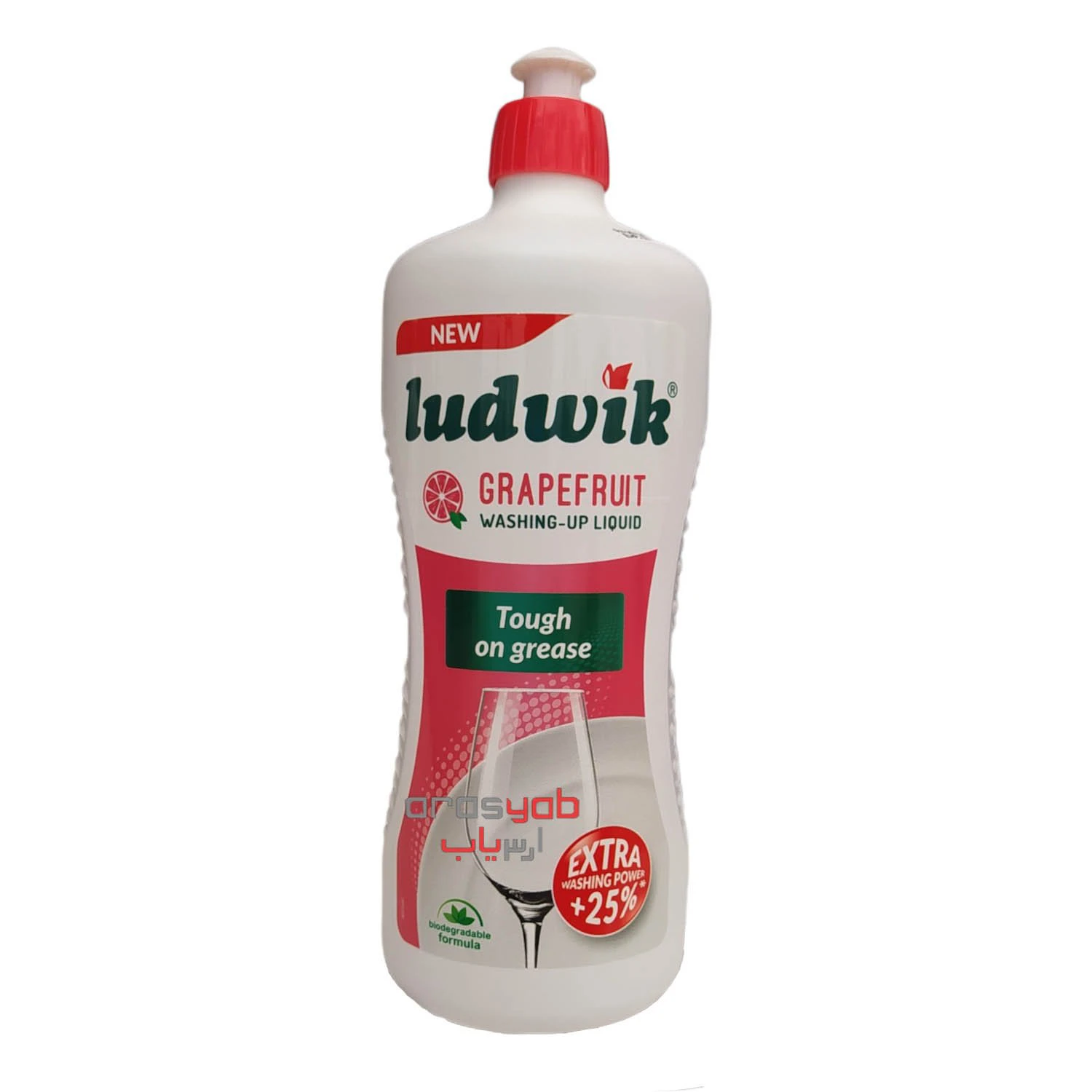 مایع ظرفشویی گریپ فروت لودویک Ludwik حجم 900 گرم