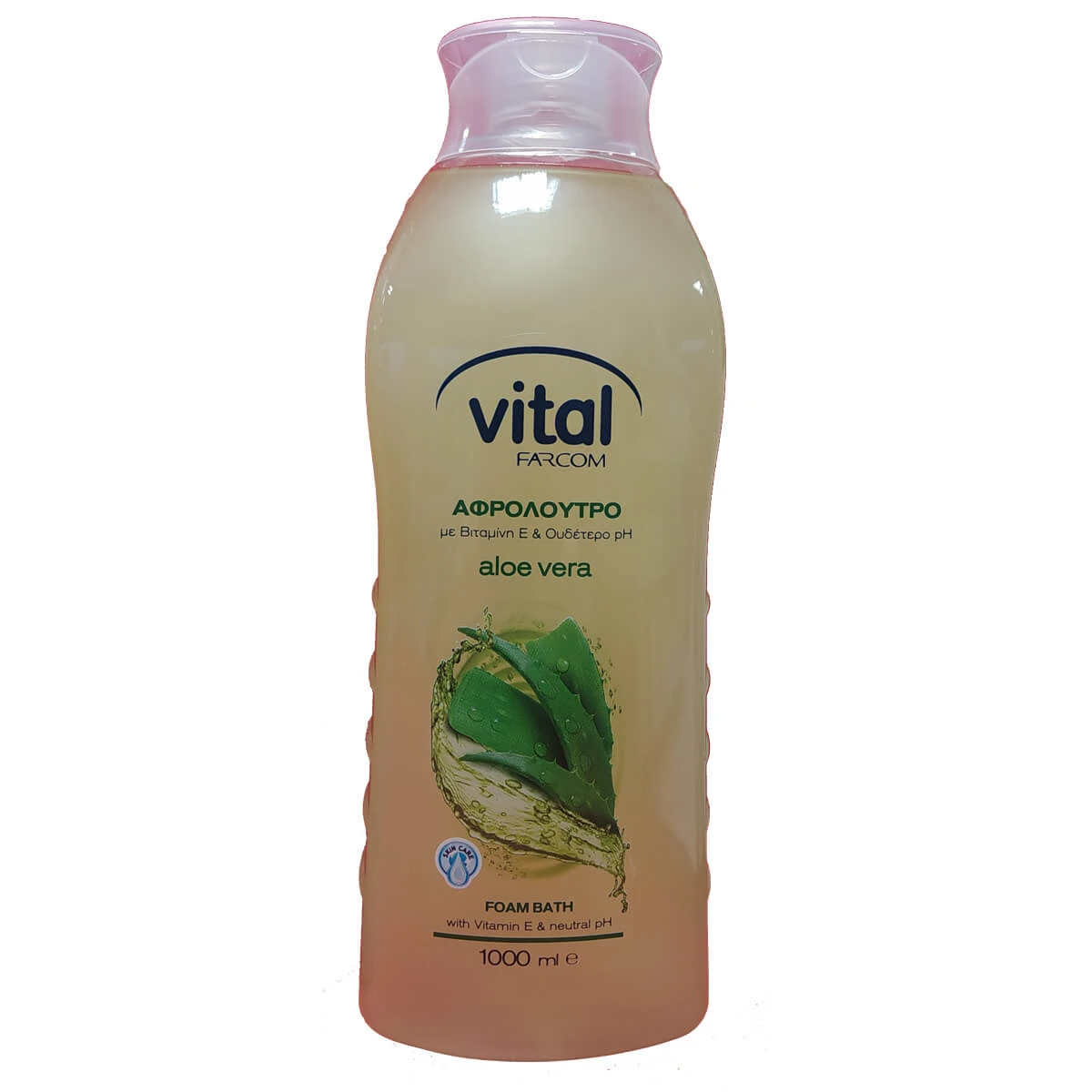 شامپو بدن vital با عصاره آلوئه ورا حجم 1 لیتری