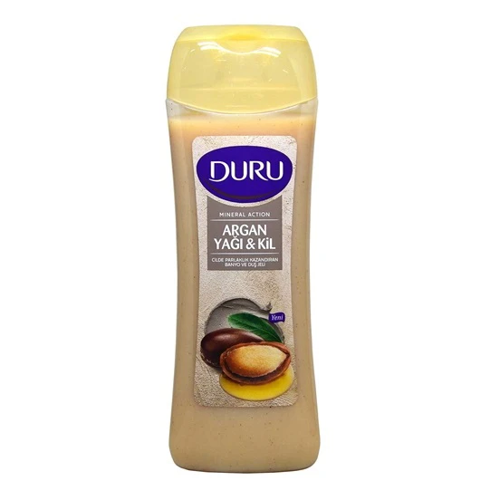 شامپو بدن آرگان و خاک رس دورو Duru مدل Argan Yağı &amp; Kil حجم 450 میلی