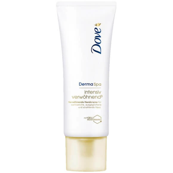 کرم مرطوب کننده دست DOVE DERMASPA مدل Intensiv Verwöhnend حجم 75 میلی