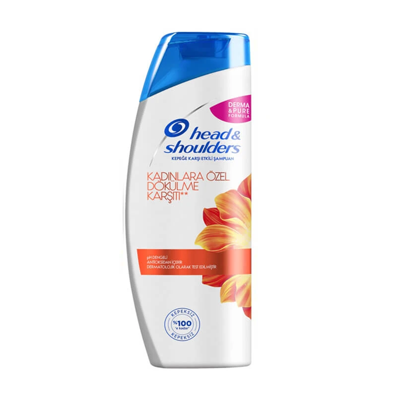شامپو ضدشوره و ضد ریزش head &amp; shoulders حاوی کافئین برای بانوان حجم 400 میلی