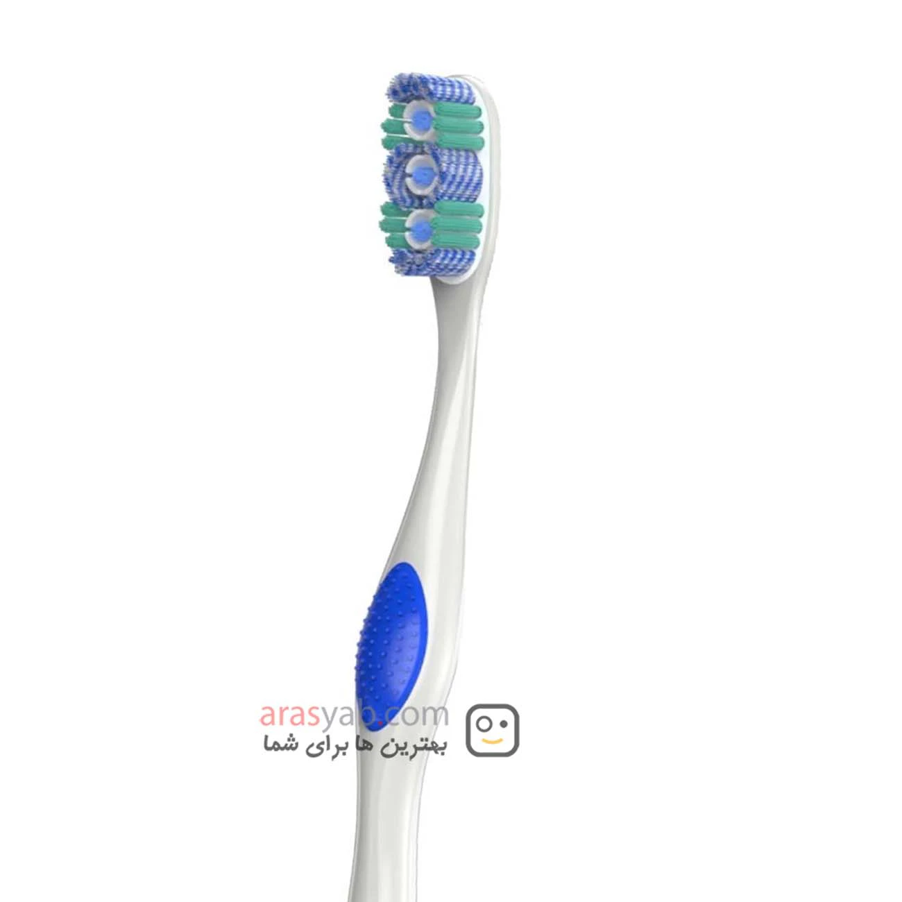 مسواک کلگیت Colgate مدل Visible White با برس مدیوم سری 360 درجه