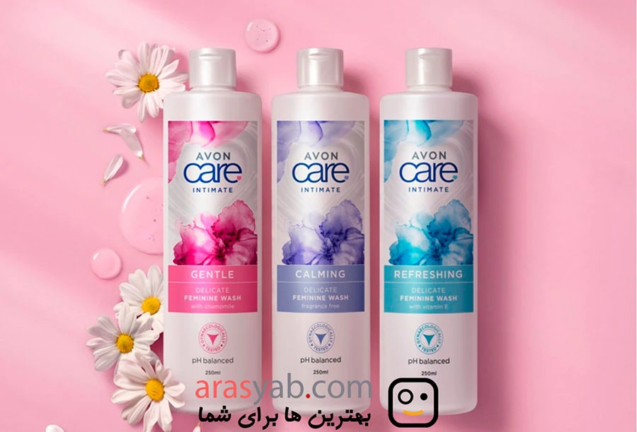 ژل بهداشتی بانوان آون Avon مدل ملایم Calming حجم 250 میل