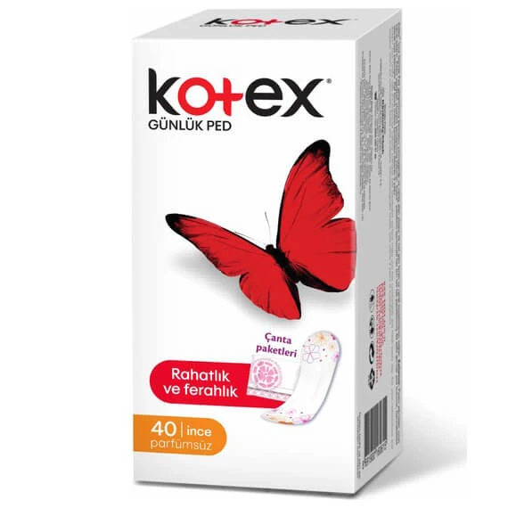 پد روزانه کوتکس kotex تعداد 40 عددی