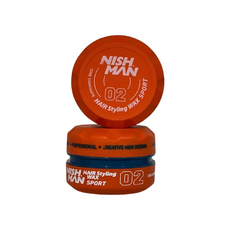 واکس حالت دهنده موی 02 نیشمن Nishman مدل Sport حجم 150 میل