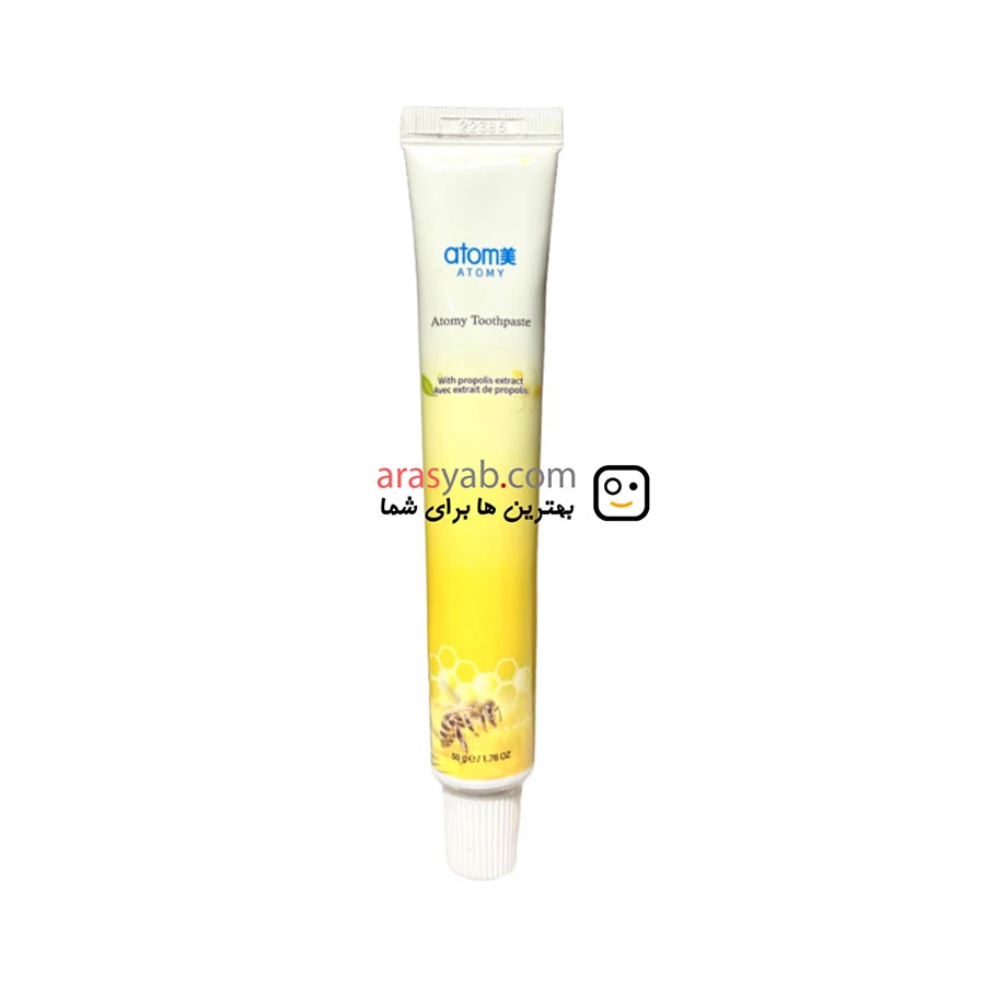 خمیردندان کره ای اتمی Atomy حاوی عصاره بره موم وزن 50 گرم