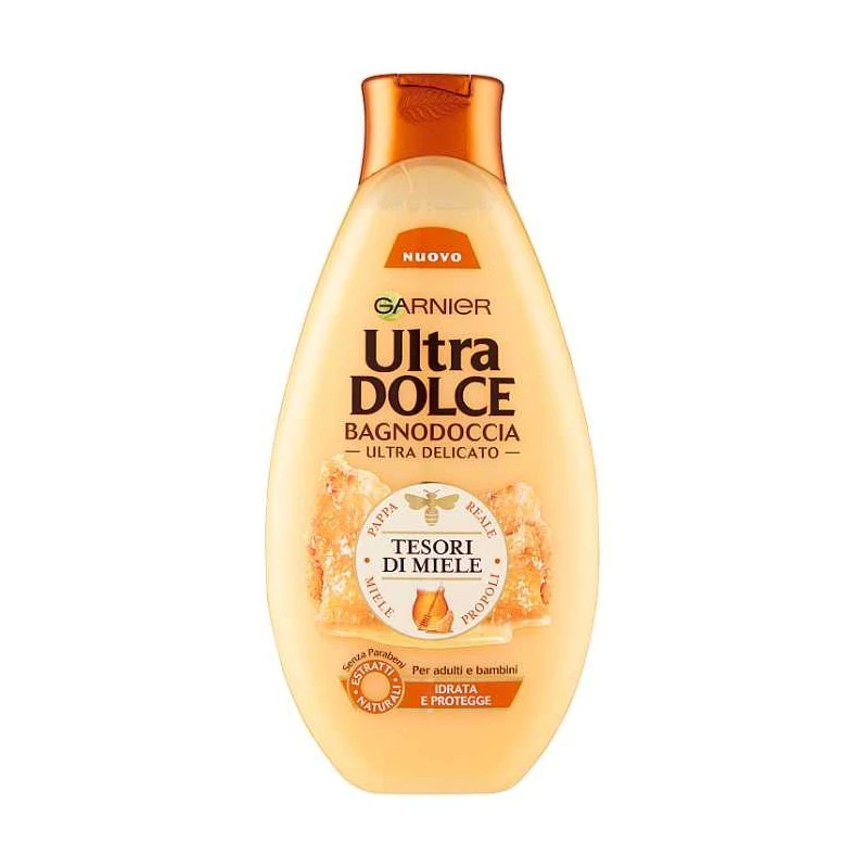 شامپو بدن عسل گارنیر مدل ULTRA DOLCE حجم 500 میلی