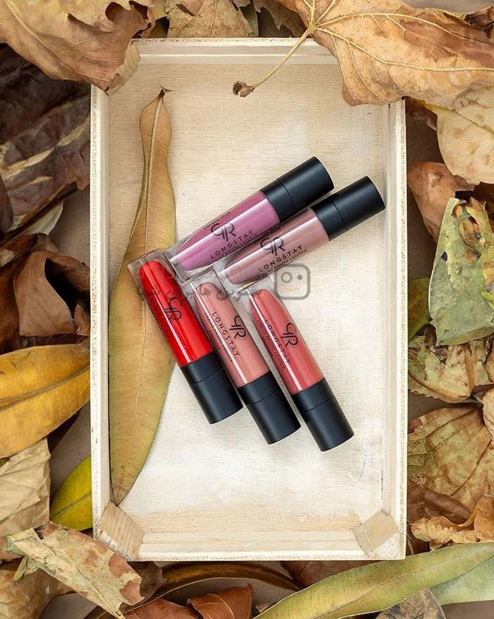 رژ مایع گلدن رز golden rose مدل longstay شماره 16 رنگ گوشتی حجم 5/5 میل