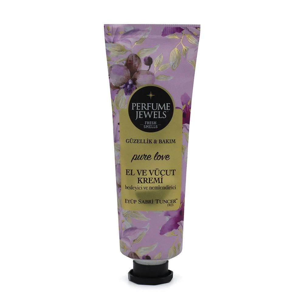 کرم تیوپی معطر پور لاو Pure Love ایوب صبری برای دست و بدن حجم 50 میلی