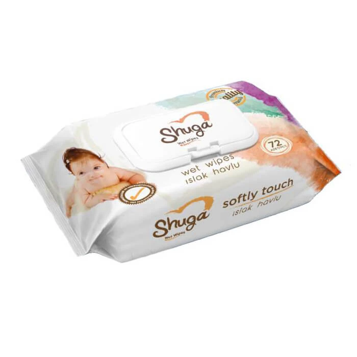 دستمال مرطوب کودک شوگا SHUGA بسته 120 عددی