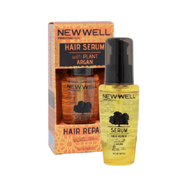 سرم موی آرگان نیوول new well hair serum حجم 50 میلی
