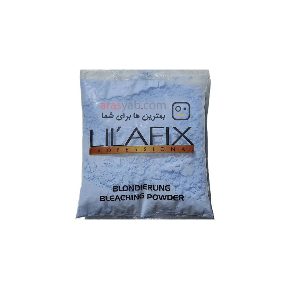 پودر دکلره لیلافیکس آبی LILAFIX بیلیچینگ حرفه ای مو حجم 2000 گرم