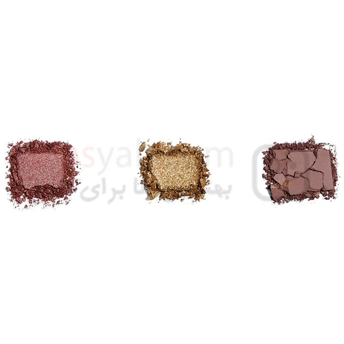 پالت سایه رولوشن REVOLUTION مدل Velvet Rose با 15 رنگ مات و شاین دار