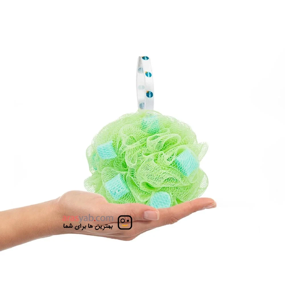 لیف استحمام صابونی بالمی Balmy با عصاره زیتون و گل یاسمن