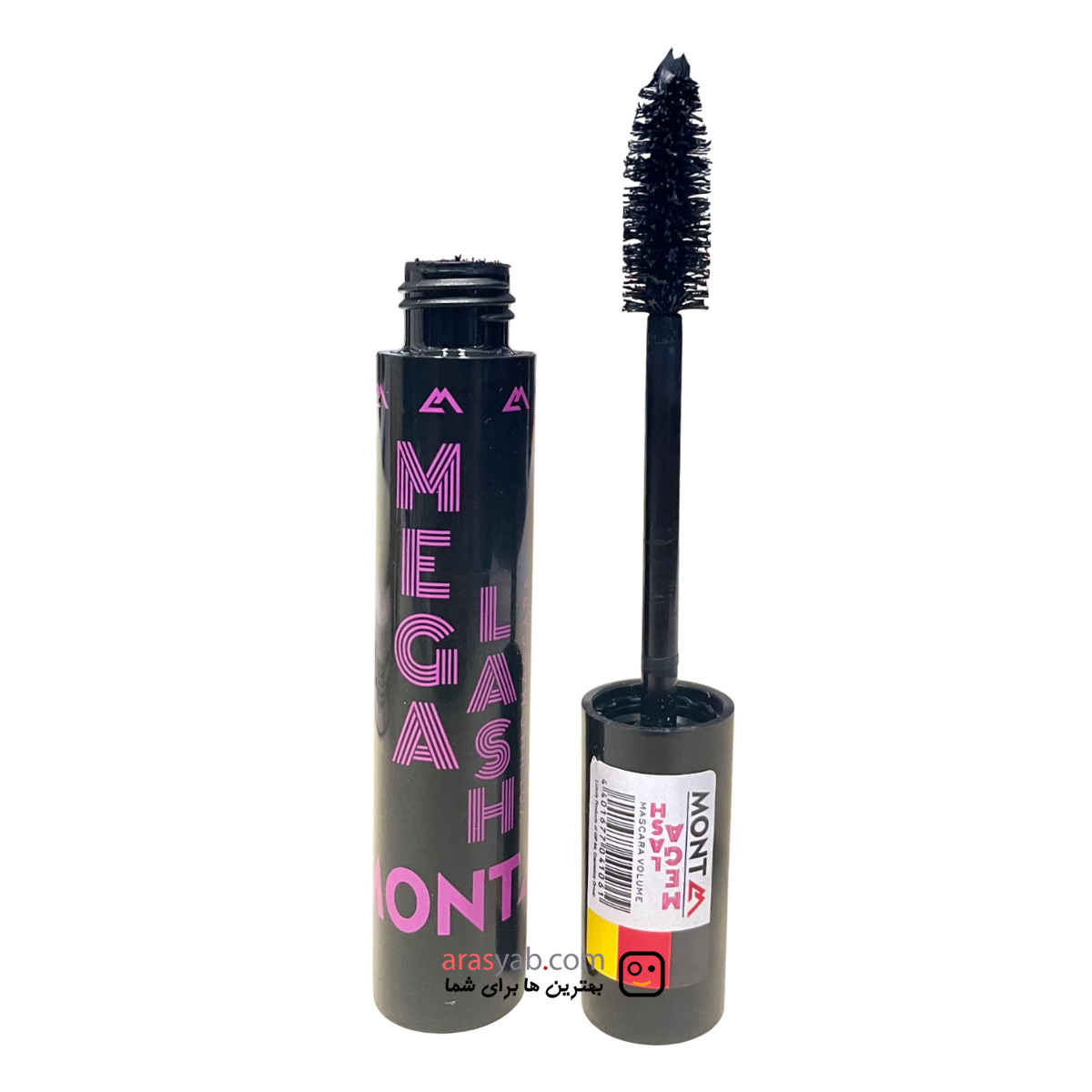 ریمل حجم دهنده Mega Lash مونت Super Mega volume mascara حجم 15 میل