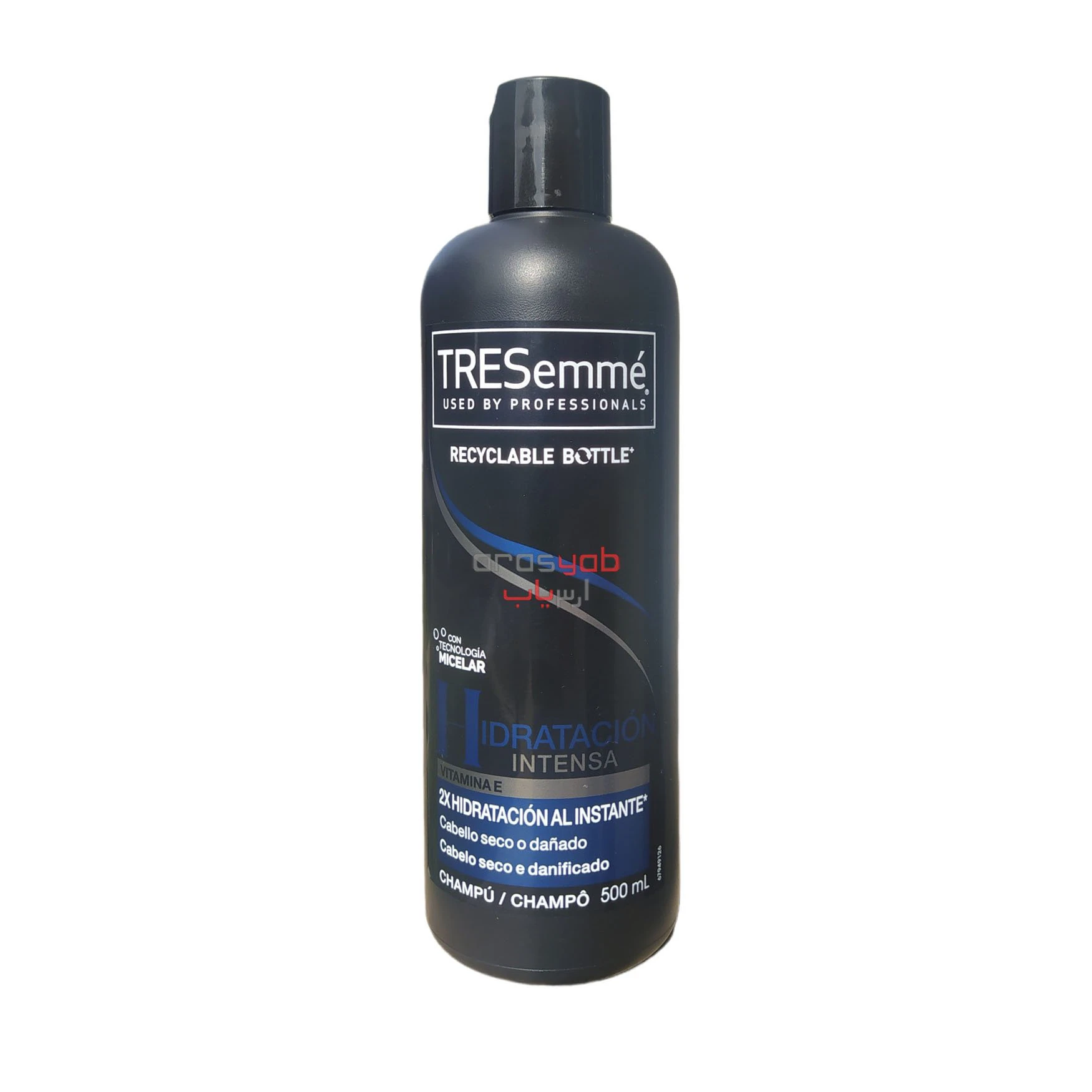شامپو آبرسان قوی ترزمه TRESemme برای موهای خشک و آسیب دیده حجم 500 میل