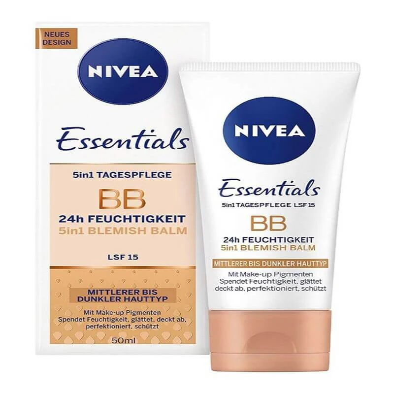 کرم NIVEA BB Essentials حجم 50 میلی