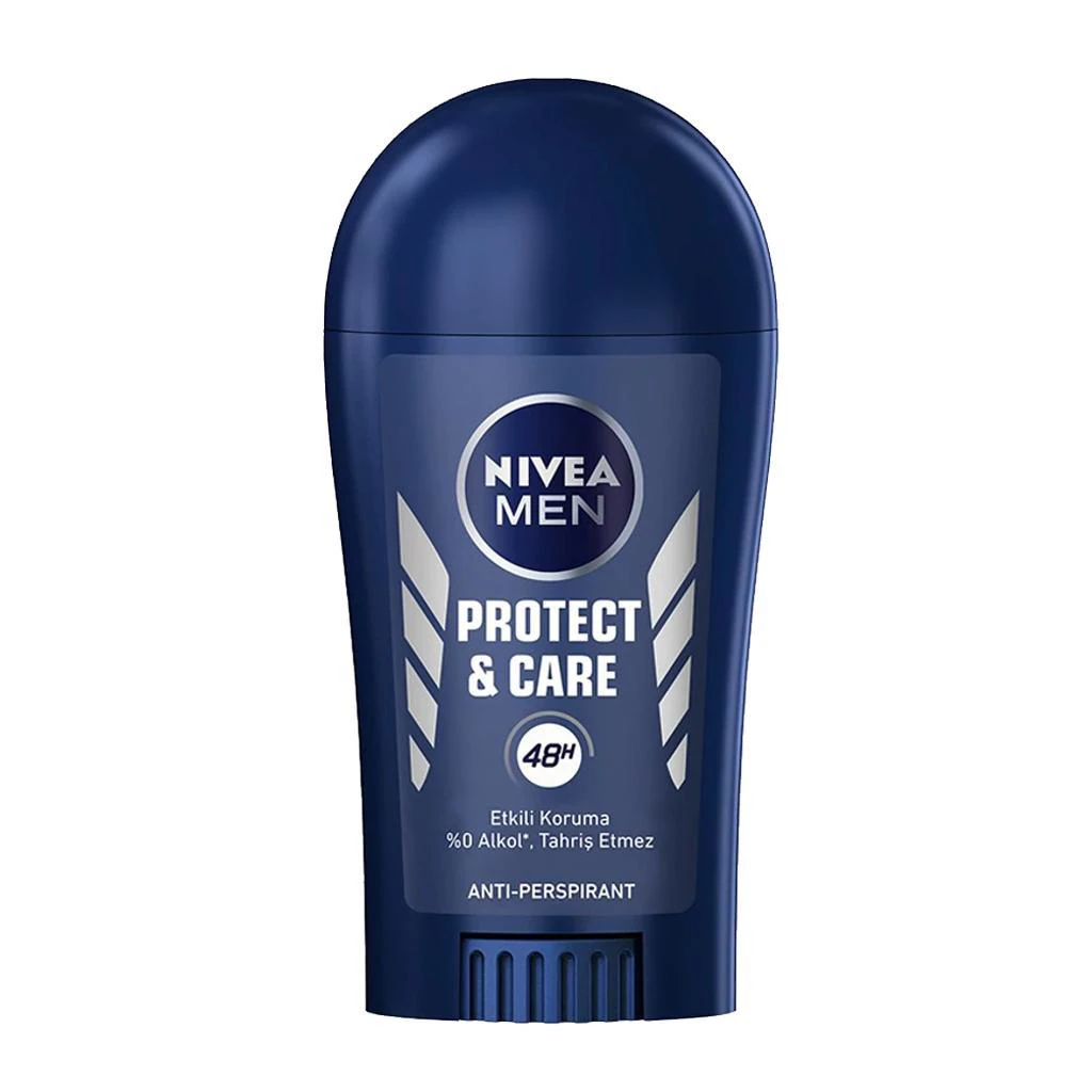 استیک ضدتعریق مردانه نیوا NIVEA MEN مدل Protect &amp; care حجم 40 میلی