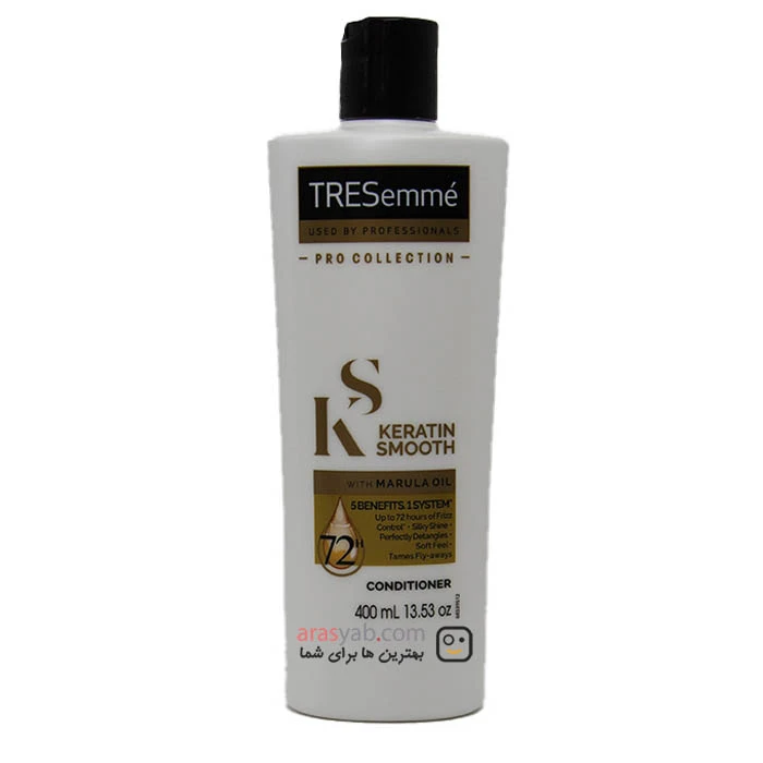نرم کننده تخصصی کراتین ترزمه مدل Keratin Smooth حجم 400 میلی