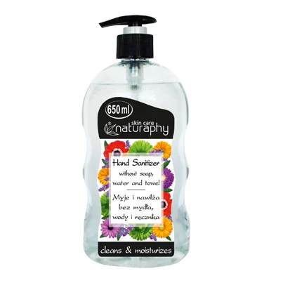 ژل ضدعفونی کننده دست ناتروفی Naturaphy حجم 650 میلی