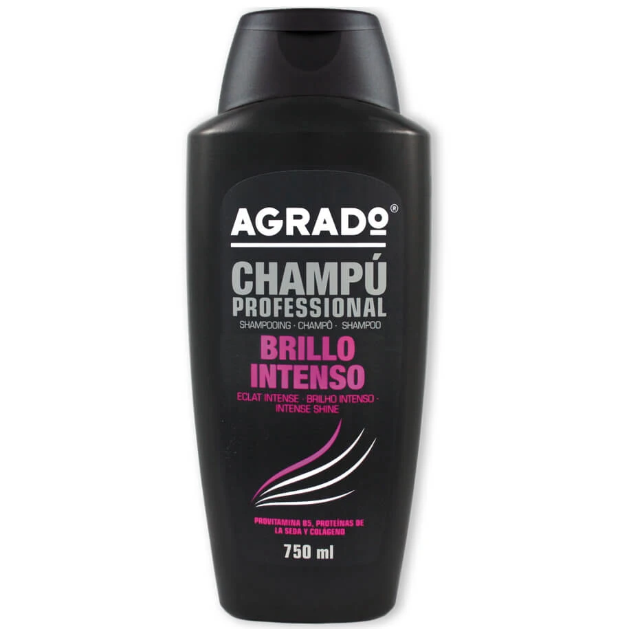 شامپوی تخصصی آگرادو Agrado مدل Intense SHine برای احیای موهای مات و کم رنگ حجم 750میلی