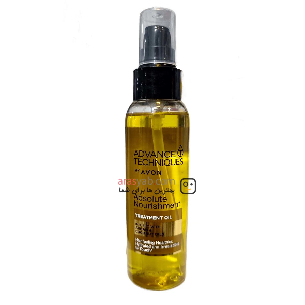 روغن مو درمانی آون Avon اصل حاوی روغن آرگان و نارگیل حجم 100 میل