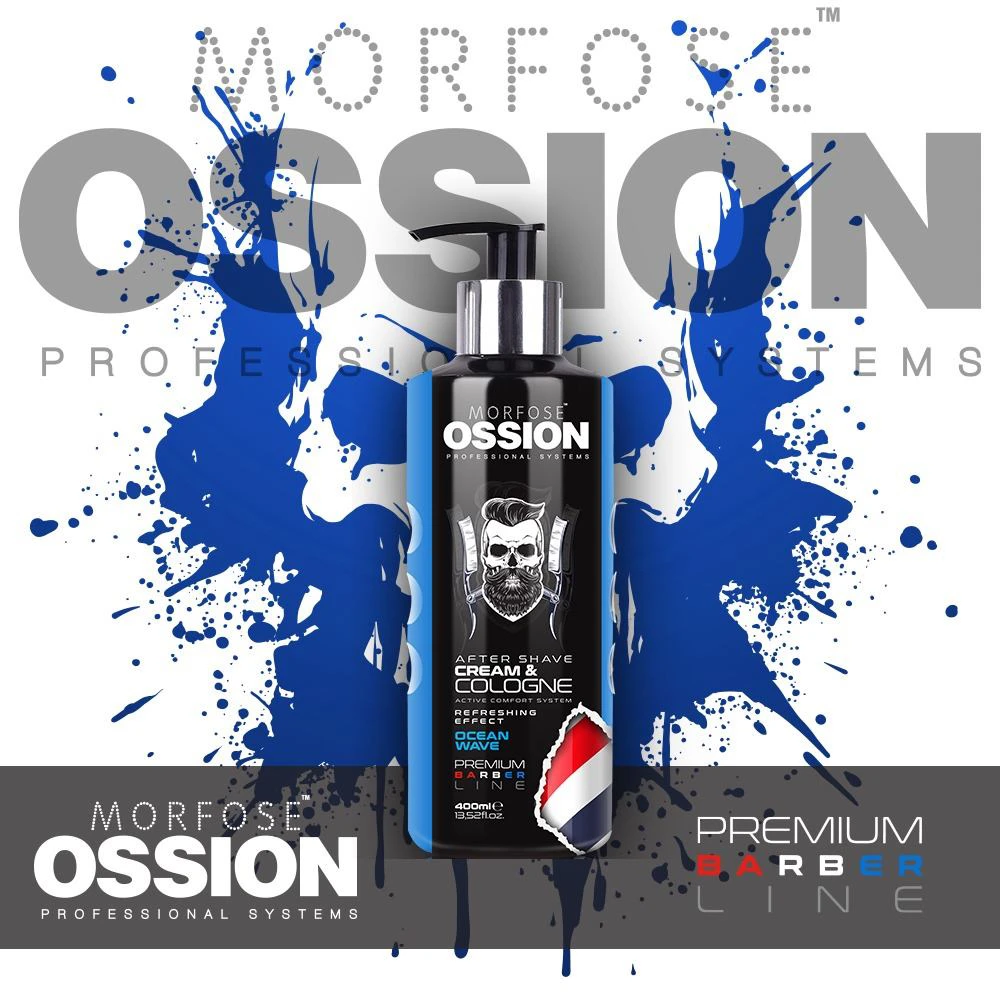 افترشیو کرمی ادکلنی مورفوس Morfose Ossion لاین Premium Barber حجم 400 میلی